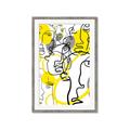 Picture of Face Off Yellow _GroupedProduct_Rectangle_Portrait_Framed_Matted_