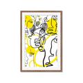 Picture of Face Off Yellow _GroupedProduct_Rectangle_Portrait_Framed_Matted_
