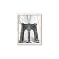 Picture of Brooklyn Bridge _GroupedProduct_Rectangle_Portrait_Photography _GroupedProduct_Rectangle_Portrait_Framed_Matted_