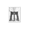 Picture of Brooklyn Bridge _GroupedProduct_Rectangle_Portrait_Photography _GroupedProduct_Rectangle_Portrait_Framed_Matted_