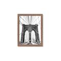 Picture of Brooklyn Bridge _GroupedProduct_Rectangle_Portrait_Photography _GroupedProduct_Rectangle_Portrait_Framed_Matted_