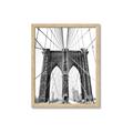 Picture of Brooklyn Bridge _GroupedProduct_Rectangle_Portrait_Photography _GroupedProduct_Rectangle_Portrait_Framed_Matted_