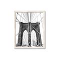 Picture of Brooklyn Bridge _GroupedProduct_Rectangle_Portrait_Photography _GroupedProduct_Rectangle_Portrait_Framed_Matted_