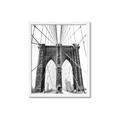 Picture of Brooklyn Bridge _GroupedProduct_Rectangle_Portrait_Photography _GroupedProduct_Rectangle_Portrait_Framed_Matted_