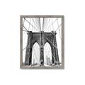 Picture of Brooklyn Bridge _GroupedProduct_Rectangle_Portrait_Photography _GroupedProduct_Rectangle_Portrait_Framed_Matted_