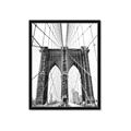 Picture of Brooklyn Bridge _GroupedProduct_Rectangle_Portrait_Photography _GroupedProduct_Rectangle_Portrait_Framed_Matted_