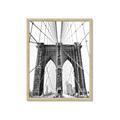 Picture of Brooklyn Bridge _GroupedProduct_Rectangle_Portrait_Photography _GroupedProduct_Rectangle_Portrait_Framed_Matted_