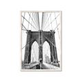 Picture of Brooklyn Bridge _GroupedProduct_Rectangle_Portrait_Photography _GroupedProduct_Rectangle_Portrait_Framed_Matted_
