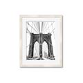 Picture of Brooklyn Bridge _GroupedProduct_Rectangle_Portrait_Photography _GroupedProduct_Rectangle_Portrait_Framed_Matted_