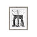 Picture of Brooklyn Bridge _GroupedProduct_Rectangle_Portrait_Photography _GroupedProduct_Rectangle_Portrait_Framed_Matted_