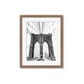 Picture of Brooklyn Bridge _GroupedProduct_Rectangle_Portrait_Photography _GroupedProduct_Rectangle_Portrait_Framed_Matted_