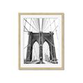 Picture of Brooklyn Bridge _GroupedProduct_Rectangle_Portrait_Photography _GroupedProduct_Rectangle_Portrait_Framed_Matted_