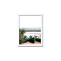 Picture of Beached Canoe _GroupedProduct_Rectangle_Portrait_Photography _GroupedProduct_Rectangle_Portrait_Framed_Matted_