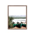 Picture of Beached Canoe _GroupedProduct_Rectangle_Portrait_Photography _GroupedProduct_Rectangle_Portrait_Framed_Matted_