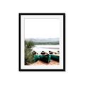 Picture of Beached Canoe _GroupedProduct_Rectangle_Portrait_Photography _GroupedProduct_Rectangle_Portrait_Framed_Matted_