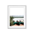 Picture of Beached Canoe _GroupedProduct_Rectangle_Portrait_Photography _GroupedProduct_Rectangle_Portrait_Framed_Matted_