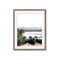 Picture of Beached Canoe _GroupedProduct_Rectangle_Portrait_Photography _GroupedProduct_Rectangle_Portrait_Framed_Matted_