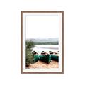 Picture of Beached Canoe _GroupedProduct_Rectangle_Portrait_Photography _GroupedProduct_Rectangle_Portrait_Framed_Matted_