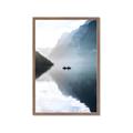 Picture of Lake Date in Blue _GroupedProduct_Rectangle_Portrait_Photography _GroupedProduct_Rectangle_Portrait_Framed_Matted_