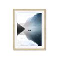 Picture of Lake Date in Blue _GroupedProduct_Rectangle_Portrait_Photography _GroupedProduct_Rectangle_Portrait_Framed_Matted_