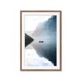 Picture of Lake Date in Blue _GroupedProduct_Rectangle_Portrait_Photography _GroupedProduct_Rectangle_Portrait_Framed_Matted_