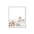 Picture of Santorini Shoreline II _GroupedProduct_Rectangle_Portrait_Photography _GroupedProduct_Rectangle_Portrait_Framed_Matted_