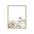 Picture of Santorini Shoreline II _GroupedProduct_Rectangle_Portrait_Photography _GroupedProduct_Rectangle_Portrait_Framed_Matted_