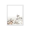 Picture of Santorini Shoreline II _GroupedProduct_Rectangle_Portrait_Photography _GroupedProduct_Rectangle_Portrait_Framed_Matted_