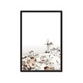 Picture of Santorini Shoreline II _GroupedProduct_Rectangle_Portrait_Photography _GroupedProduct_Rectangle_Portrait_Framed_Matted_
