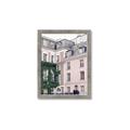 Picture of Pink Building in Paris _GroupedProduct_Rectangle_Portrait_Photography _GroupedProduct_Rectangle_Portrait_Framed_Matted_