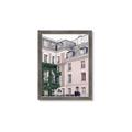 Picture of Pink Building in Paris _GroupedProduct_Rectangle_Portrait_Photography _GroupedProduct_Rectangle_Portrait_Framed_Matted_