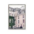 Picture of Pink Building in Paris _GroupedProduct_Rectangle_Portrait_Photography _GroupedProduct_Rectangle_Portrait_Framed_Matted_