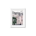 Picture of Pink Building in Paris _GroupedProduct_Rectangle_Portrait_Photography _GroupedProduct_Rectangle_Portrait_Framed_Matted_