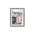 Picture of Pink Building in Paris _GroupedProduct_Rectangle_Portrait_Photography _GroupedProduct_Rectangle_Portrait_Framed_Matted_