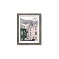 Picture of Pink Building in Paris _GroupedProduct_Rectangle_Portrait_Photography _GroupedProduct_Rectangle_Portrait_Framed_Matted_
