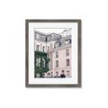 Picture of Pink Building in Paris _GroupedProduct_Rectangle_Portrait_Photography _GroupedProduct_Rectangle_Portrait_Framed_Matted_