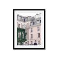Picture of Pink Building in Paris _GroupedProduct_Rectangle_Portrait_Photography _GroupedProduct_Rectangle_Portrait_Framed_Matted_