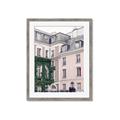 Picture of Pink Building in Paris _GroupedProduct_Rectangle_Portrait_Photography _GroupedProduct_Rectangle_Portrait_Framed_Matted_