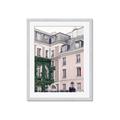 Picture of Pink Building in Paris _GroupedProduct_Rectangle_Portrait_Photography _GroupedProduct_Rectangle_Portrait_Framed_Matted_