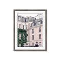 Picture of Pink Building in Paris _GroupedProduct_Rectangle_Portrait_Photography _GroupedProduct_Rectangle_Portrait_Framed_Matted_
