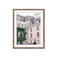 Picture of Pink Building in Paris _GroupedProduct_Rectangle_Portrait_Photography _GroupedProduct_Rectangle_Portrait_Framed_Matted_