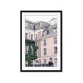 Picture of Pink Building in Paris _GroupedProduct_Rectangle_Portrait_Photography _GroupedProduct_Rectangle_Portrait_Framed_Matted_