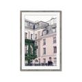 Picture of Pink Building in Paris _GroupedProduct_Rectangle_Portrait_Photography _GroupedProduct_Rectangle_Portrait_Framed_Matted_