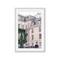 Picture of Pink Building in Paris _GroupedProduct_Rectangle_Portrait_Photography _GroupedProduct_Rectangle_Portrait_Framed_Matted_