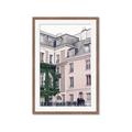 Picture of Pink Building in Paris _GroupedProduct_Rectangle_Portrait_Photography _GroupedProduct_Rectangle_Portrait_Framed_Matted_