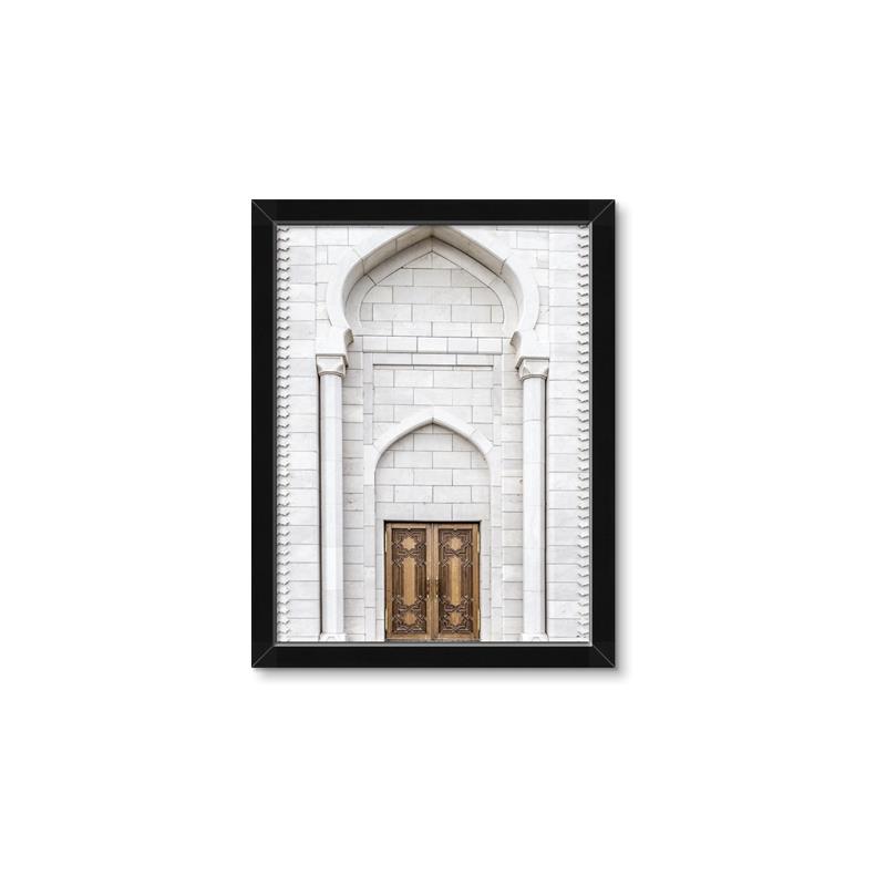 Picture of The door to the mosque _GroupedProduct_Rectangle_Portrait_Photography _GroupedProduct_Rectangle_Portrait_Framed_Matted_