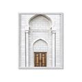 Picture of The door to the mosque _GroupedProduct_Rectangle_Portrait_Photography _GroupedProduct_Rectangle_Portrait_Framed_Matted_