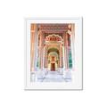 Picture of Multicoloured Hallway _GroupedProduct_Rectangle_Portrait_Photography _GroupedProduct_Rectangle_Portrait_Framed_Matted_