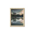 Picture of Cottage Lake _GroupedProduct_Rectangle_Portrait_Photography _GroupedProduct_Rectangle_Portrait_Framed_Matted_