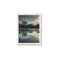 Picture of Cottage Lake _GroupedProduct_Rectangle_Portrait_Photography _GroupedProduct_Rectangle_Portrait_Framed_Matted_